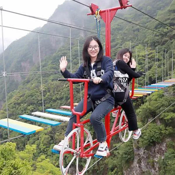 Zip Line Bicycle