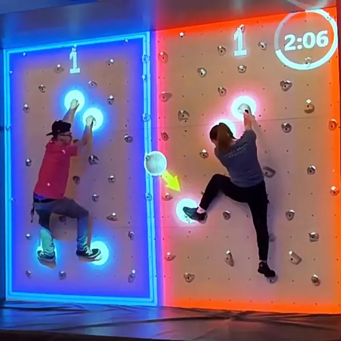 Interactive Climbing Wall